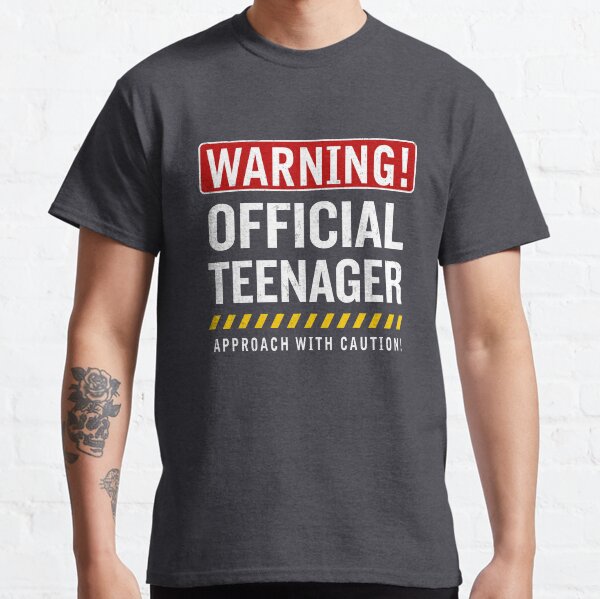 Official Teenager 13 Years Old Funny Teen 13th Birthday Gift Classic T-Shirt