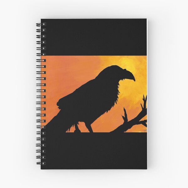 Item preview, Raven against sunset designed and sold by LegendOfZeldy.