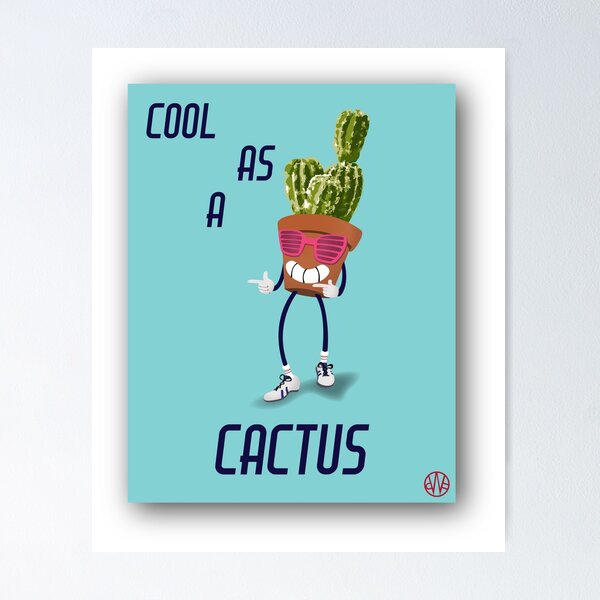 Item preview, Cool As A Cactus designed and sold by Connor Fak.