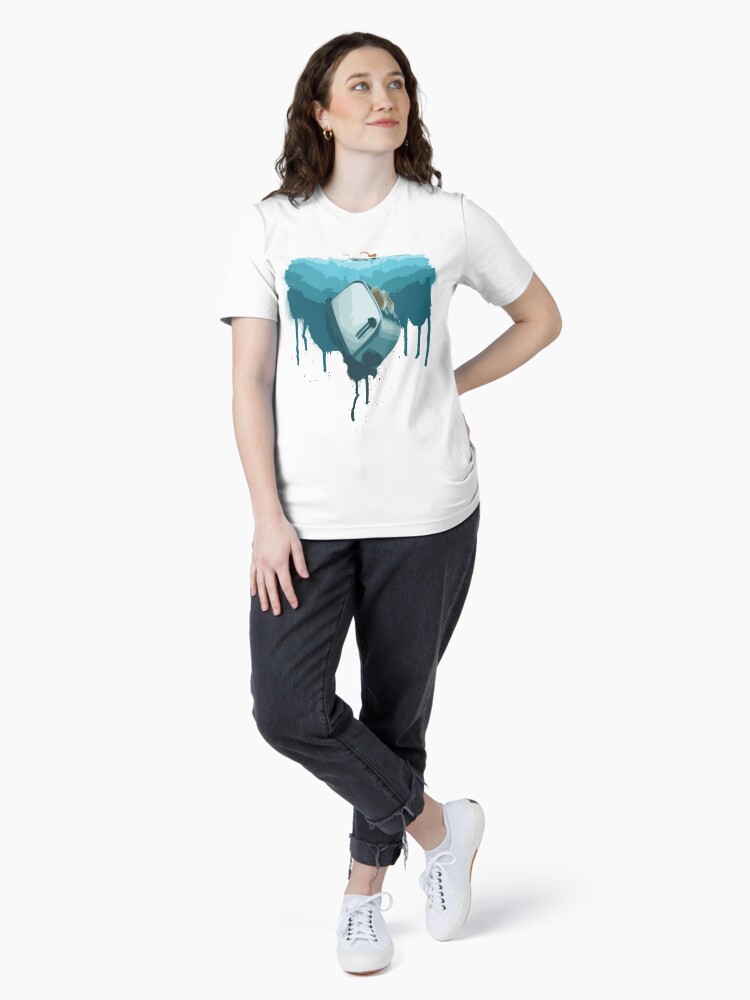 Thumbnail 4 of 7, Essential T-Shirt, Great White Myth #1 - Full Colour Version designed and sold by diveseven.