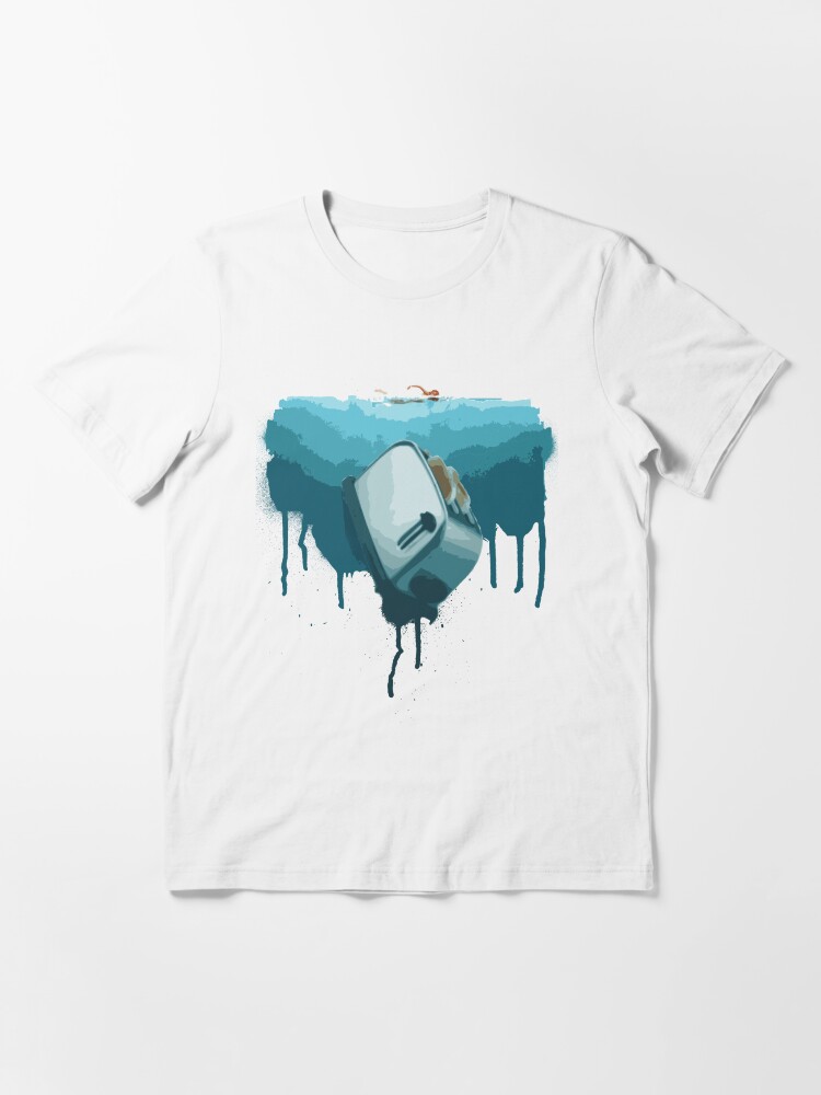 Thumbnail 3 of 7, Essential T-Shirt, Great White Myth #1 - Full Colour Version designed and sold by diveseven.