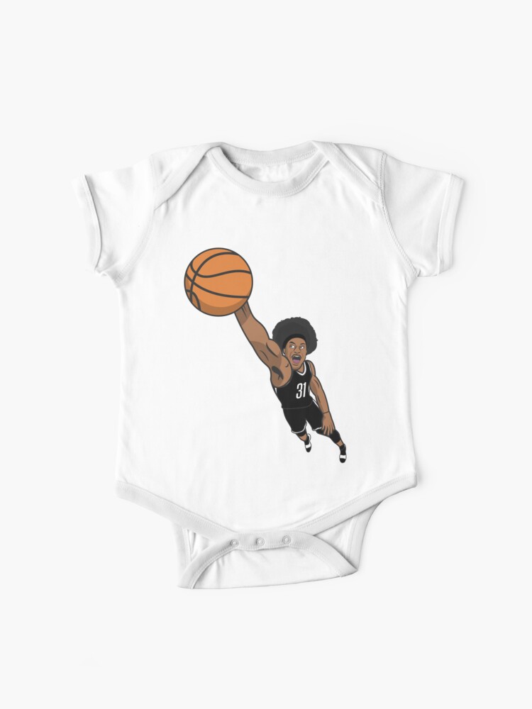 Jarrett Allen Cartoon Block Design Baby One Piece By Kirbyw Redbubble