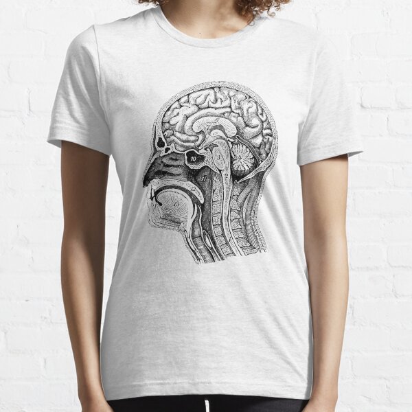 Anatomical Brain Drawing Essential T-Shirt