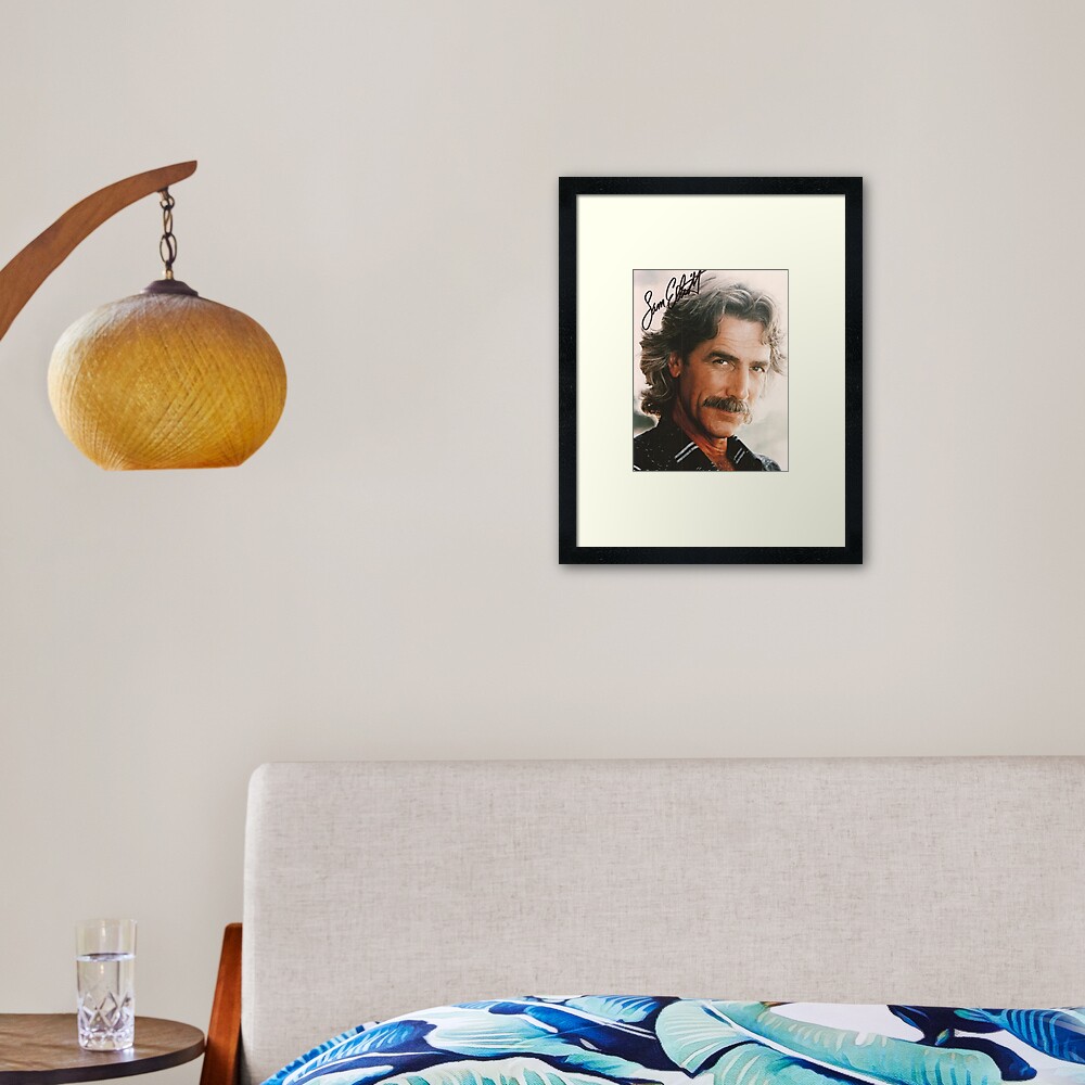 Sam Elliot Framed Art Print