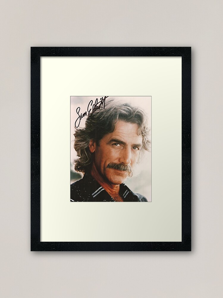 Alternate view of Sam Elliot Framed Art Print
