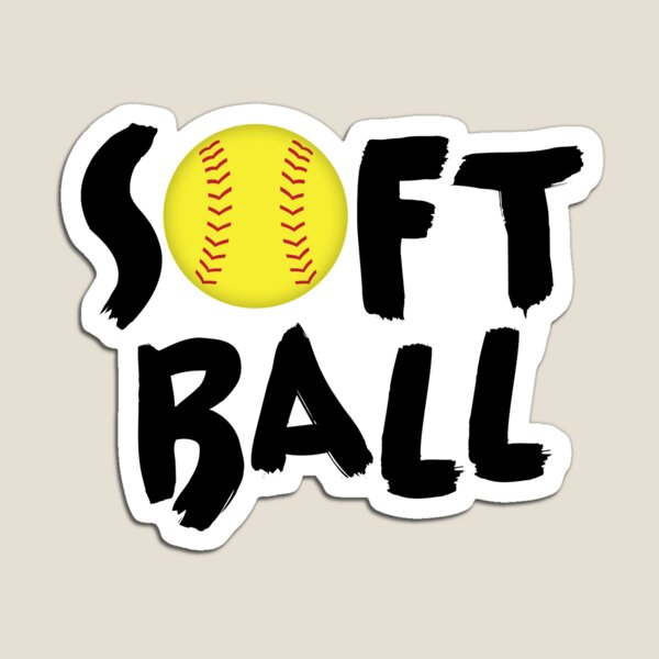 Item preview, Softball Sticker designed and sold by CarolHD.