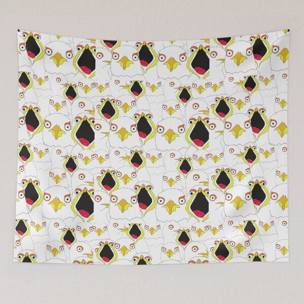 Artikelvorschau, Screaming silly funny Birds entworfen und verkauft von Flower Magic .