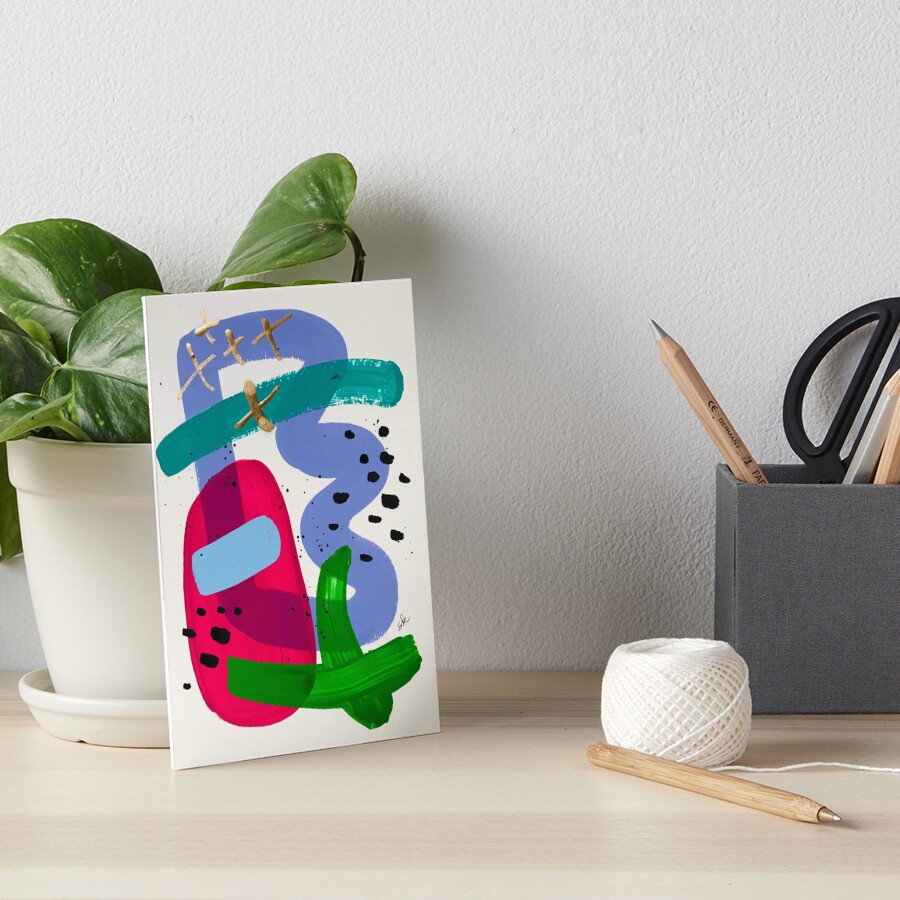Item preview, Art Board Print designed and sold by AR-GlitterFairy.