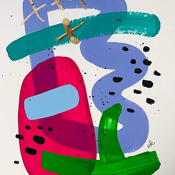 Artwork thumbnail, Happy Abstract #36 by AR-GlitterFairy
