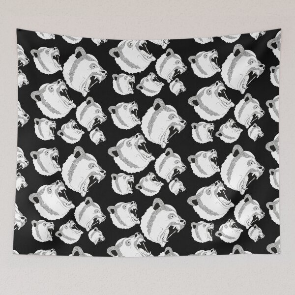 Item preview, Grizzly Bear Print designed and sold by Flower Magic .