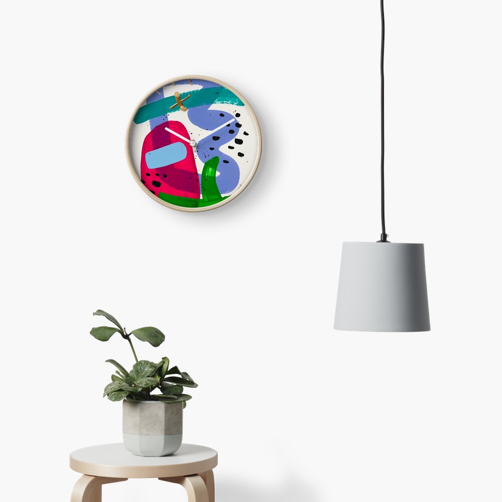 Item preview, Clock designed and sold by AR-GlitterFairy.