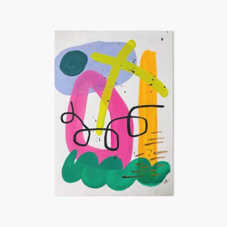 Happy Abstract #57 Art Board Print