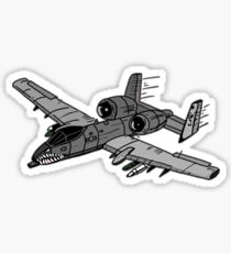 A 10 Warthog Stickers | Redbubble