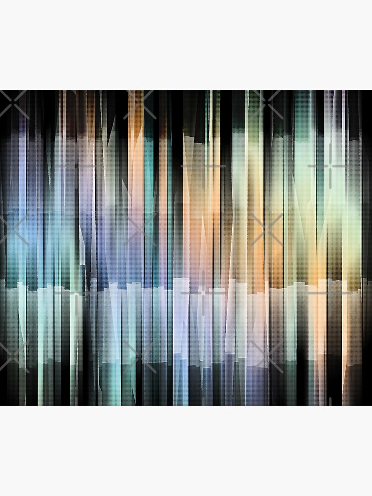 Colorful Textured Stripes by perkinsdesigns