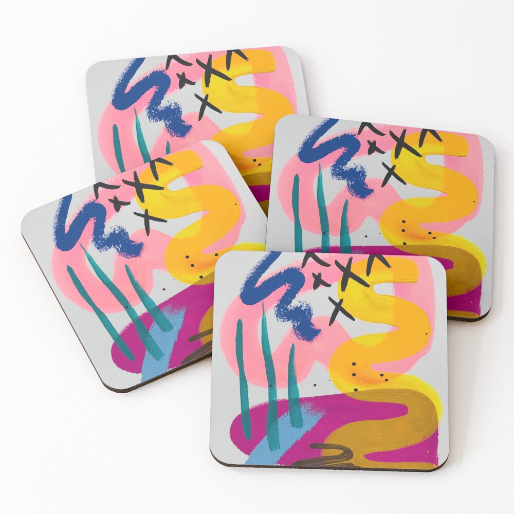 Item preview, Coasters (Set of 4) designed and sold by AR-GlitterFairy.