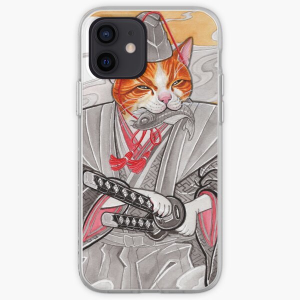 Samurai Cat iPhone Soft Case