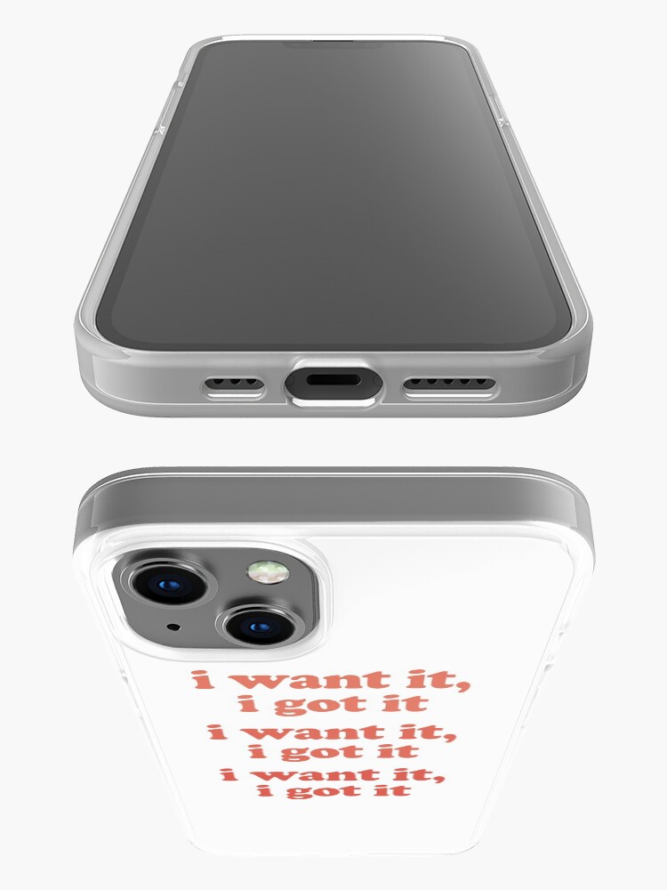 Alternate view of WANT iPhone Case