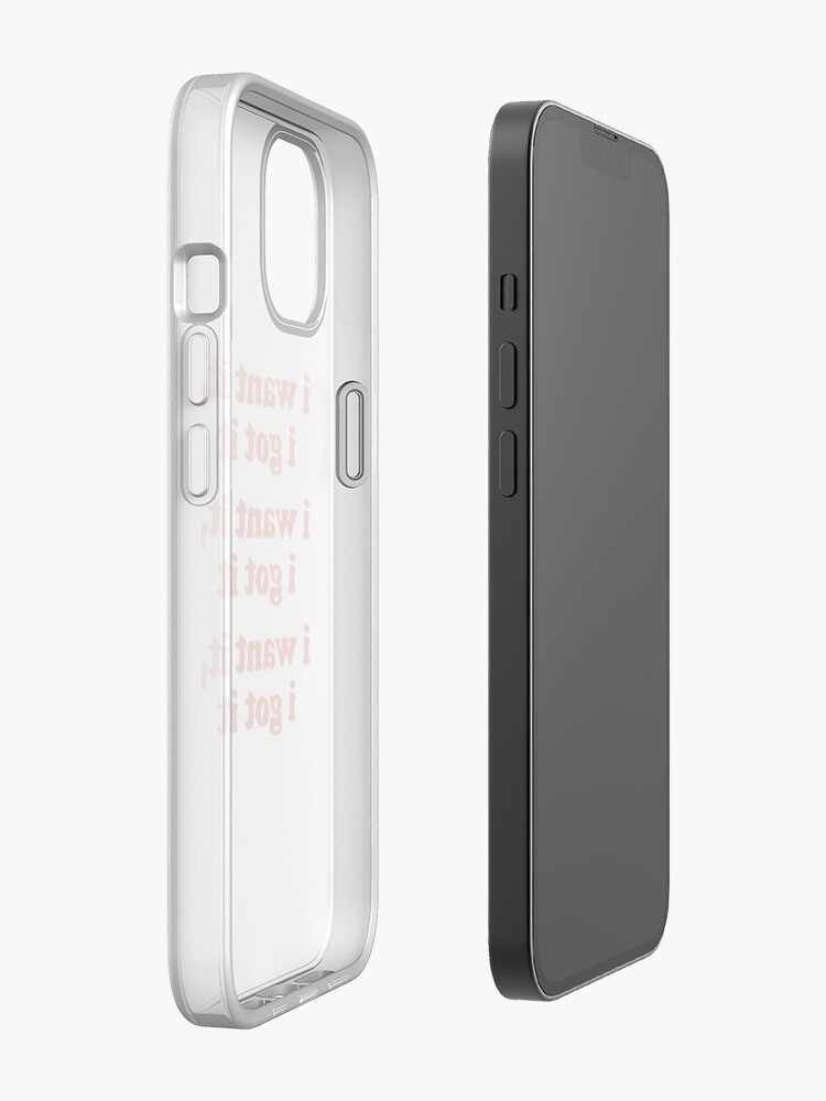 Alternate view of WANT iPhone Case