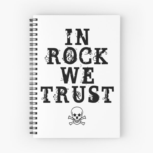 Artikelvorschau, In Rock We Trust - digitale Textkunst von IonaArtDigital entworfen und verkauft von IonaArtDigital.