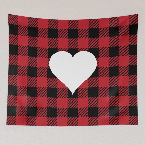 Item preview, Buffalo Plaid: Heart designed and sold by Jared Davies.