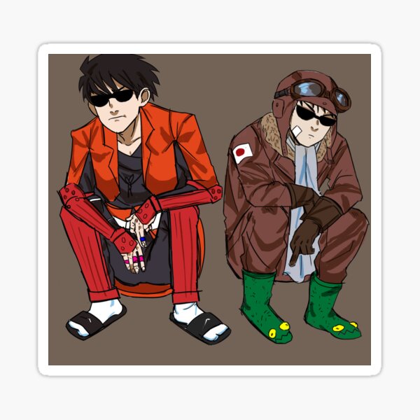 Drifters Anime Stickers for Sale