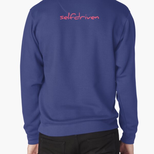 selfdriven pink Pullover Sweatshirt