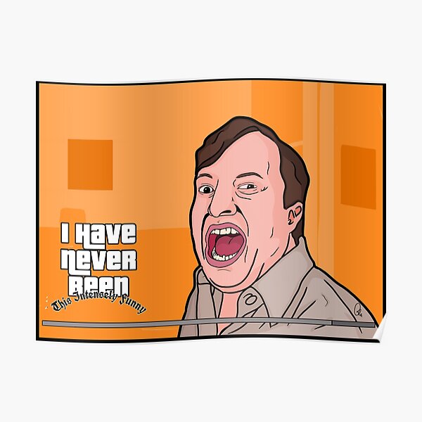 Lovely Fat Lines Of Chang Peep Show Mark GTA Parody Poster