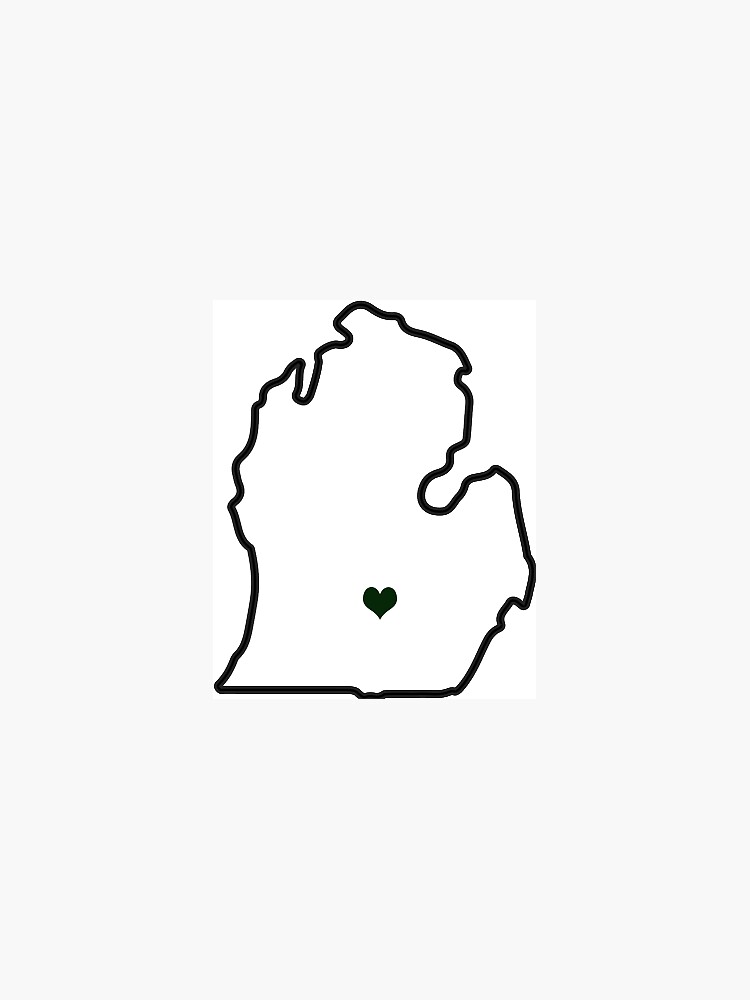 "Michigan state is home " for Sale by sarahbeck2 Redbubble