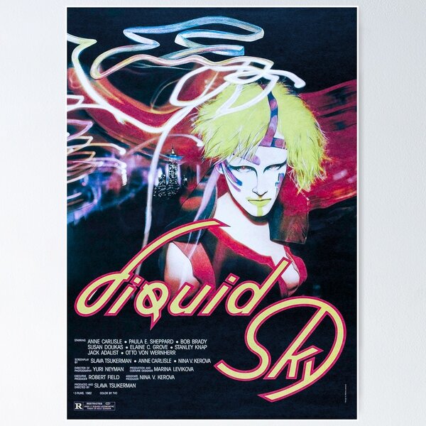 Item preview, Liquid Sky Movie designed and sold by Inanidad.