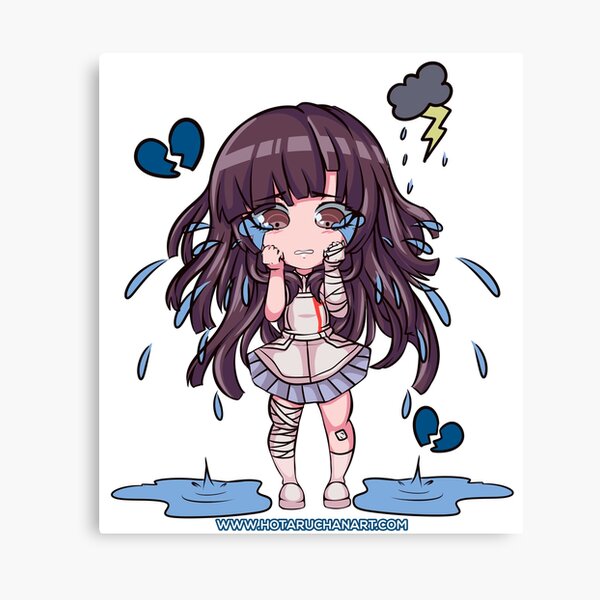 Mikan Cry Chibi By HotaruChan Lienzo