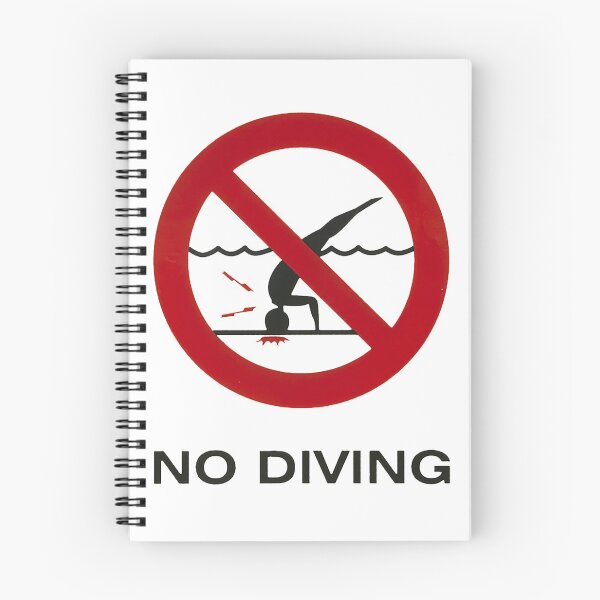 Item preview, No Diving designed and sold by JasonCurtis.