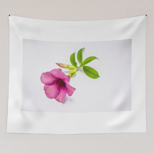 Item preview, Violet allamanda flower, leaves and bud designed and sold by Kevin Hellon.