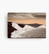 Chalk Cliffs Canvas Print
