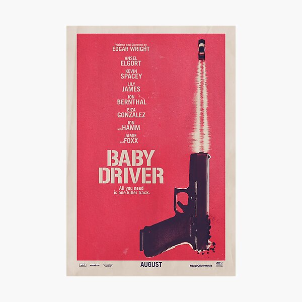 Baby Driver Movie Poster Photographic Print