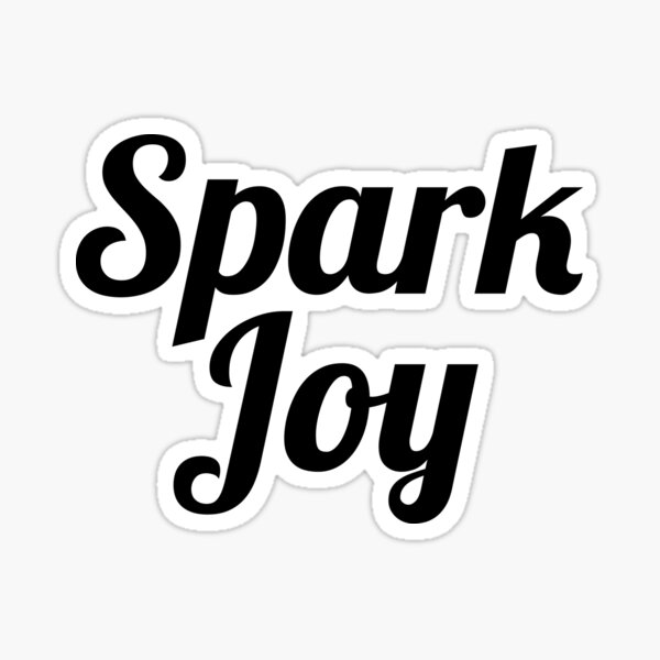 Spark Joy Sticker