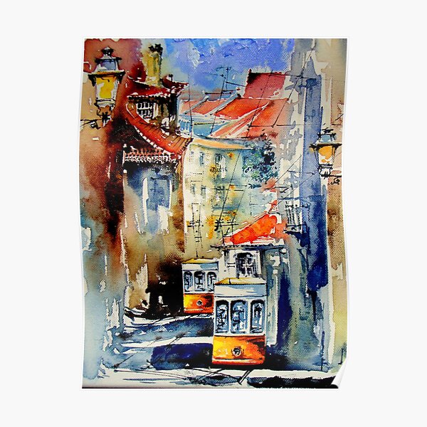fell lisbon Poster