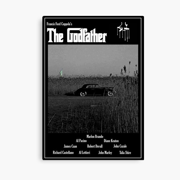 The Godfather Movie Poster Canvas Print