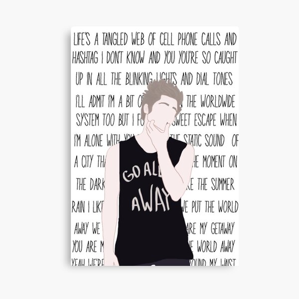 Item preview, Luke Hemmings Disconnected designed and sold by Band-Prints.