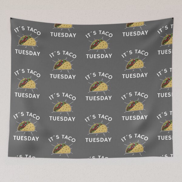 Aperçu de l'œuvre Taco Tuesday Design créée et vendue par KleinJenny.