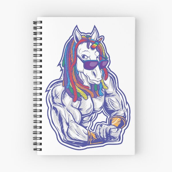 Item preview, Ripped Rainbow Unicorn designed and sold by TrendJunky.
