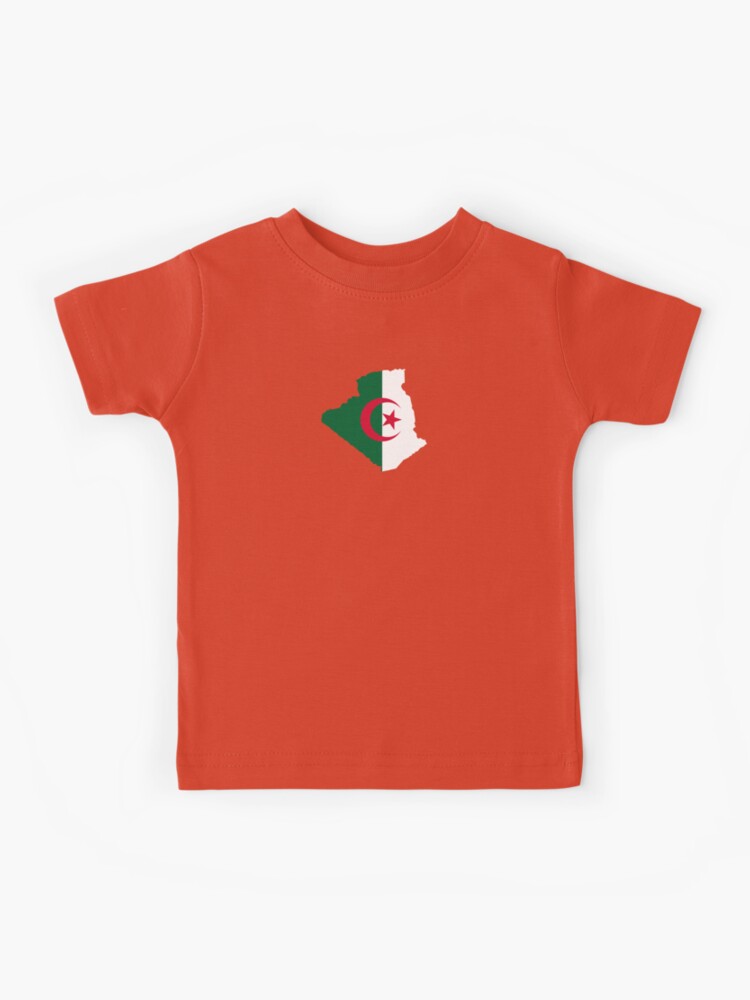 T-shirt drapeaux algerie - Teesfab