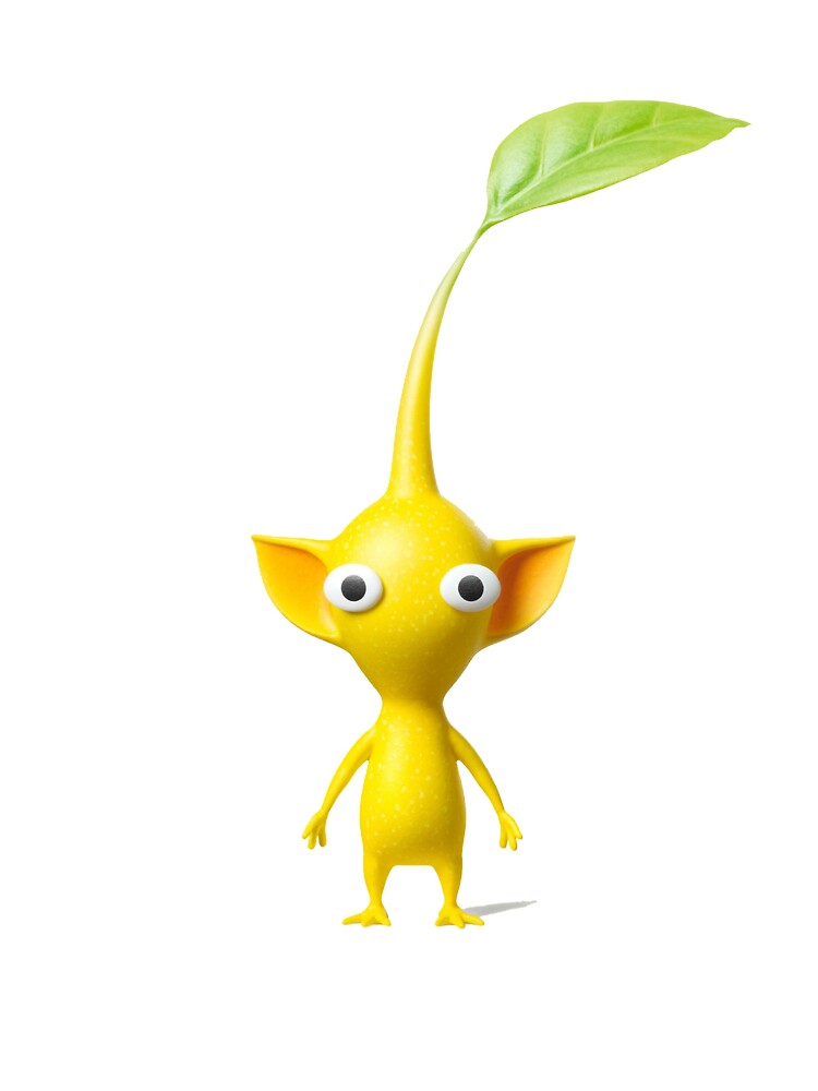 Yellow Pikmin Kids T-Shirt