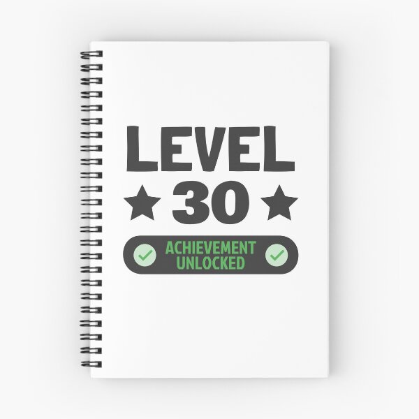 Item preview, Level 30 Unlocked Complete 30th Birthday Gift designed and sold by Team150Designz.