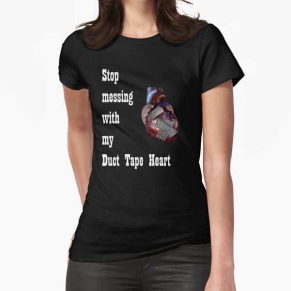 Item preview, Barenaked Ladies - Duct Tape Heart - light text designed and sold by lyricalshirts.