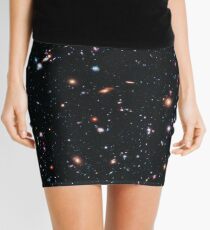 Hubble Extreme Deep Field Image of Outer Space Mini Skirt