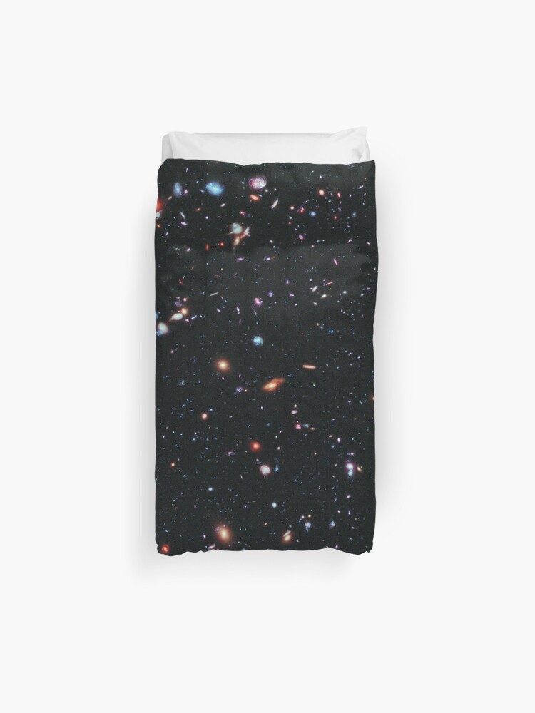 Hubble Extreme Deep Field Image Of Outer Space Duvet Cover By