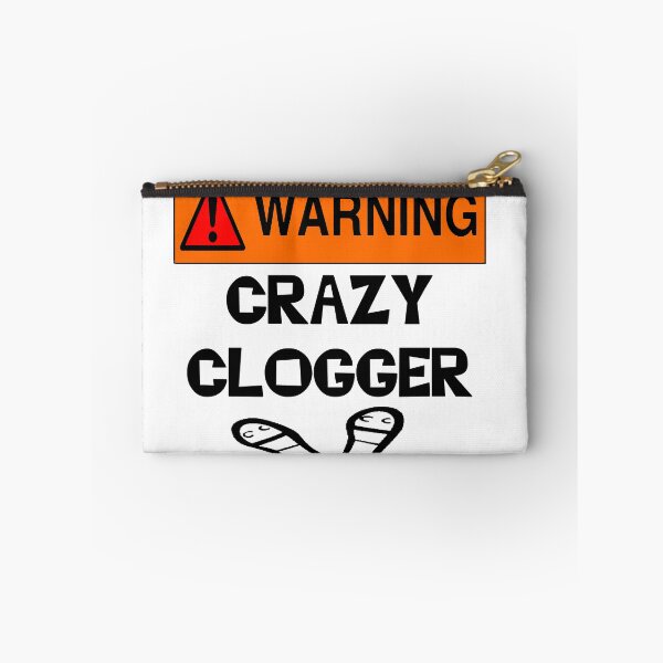 Item preview, Crazy Clogger BLK designed and sold by Square Dancing Gifts & Merchandise.