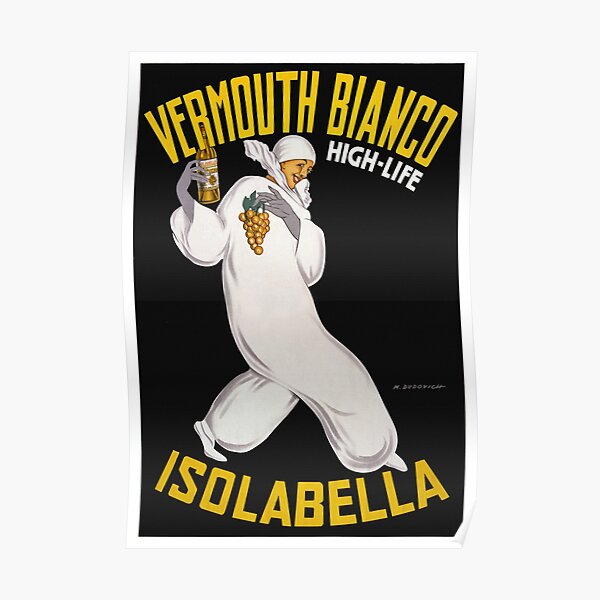 Watchful konkurs utålmodig Vermouth Bianco Posters | Redbubble
