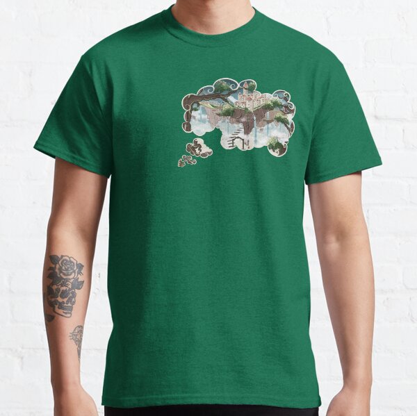 Monde imaginaire 'Les îles flottantes' T-shirt classique