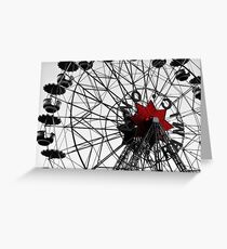Monotone and colour Greeting Card